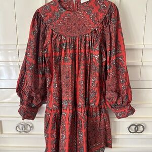 Ulla Johnson Long Sleeve Dress